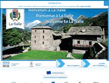 Tablet Screenshot of comune.lasalle.ao.it