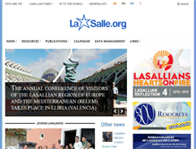 Tablet Screenshot of lasalle.org