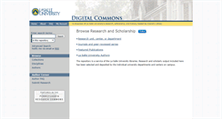 Desktop Screenshot of digitalcommons.lasalle.edu