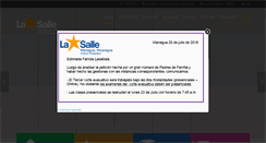 Desktop Screenshot of lasalle.edu.ni
