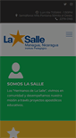 Mobile Screenshot of lasalle.edu.ni