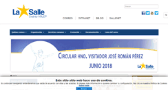Desktop Screenshot of lasalle.es
